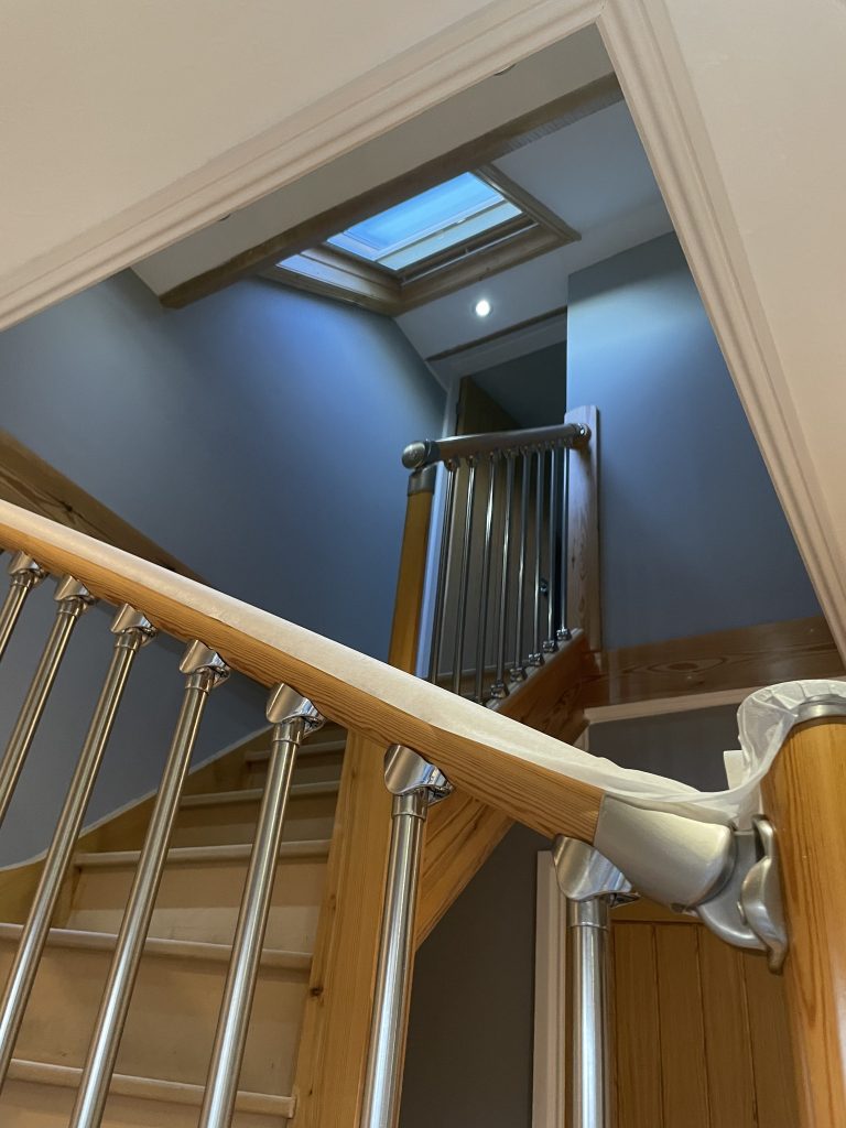 Hall Stairs and Landing in Baildon