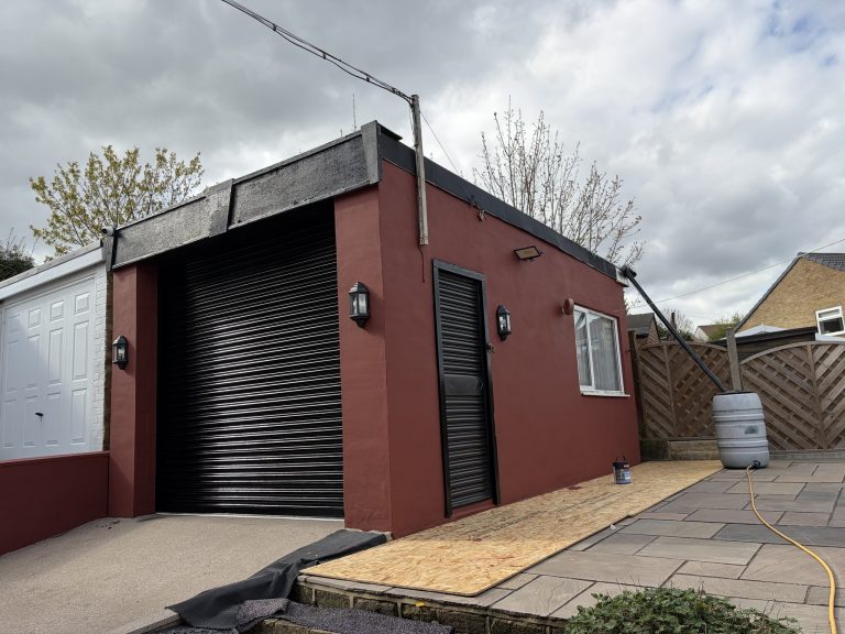 Transformed Garage and Drive Way